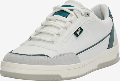 Pull&Bear Niske tenisice u siva / zelena / bijela, Pregled proizvoda