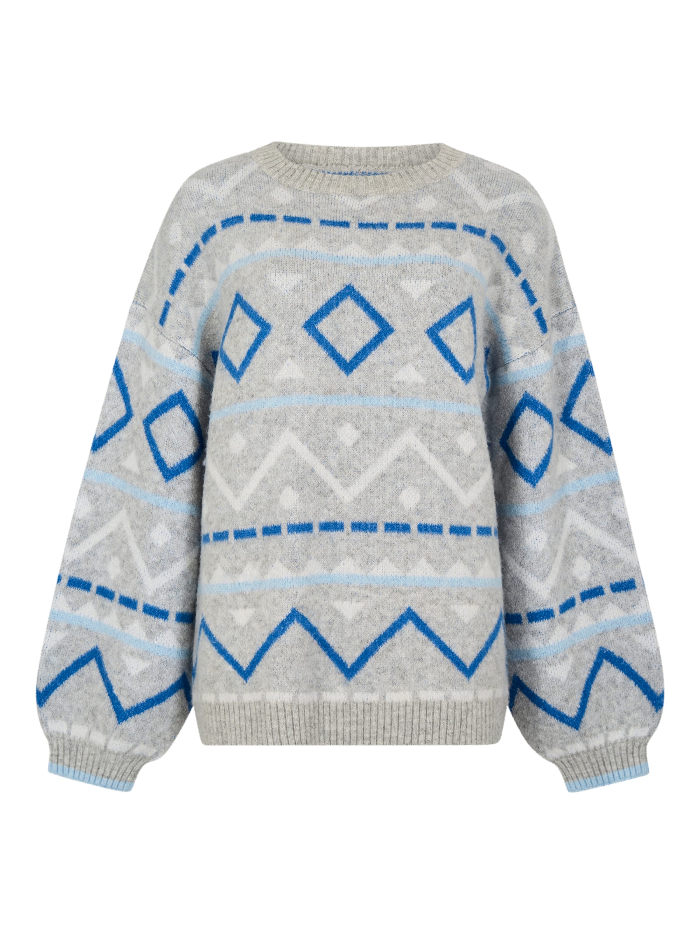 Apricot Trui ' ' in Blauw: voorkant