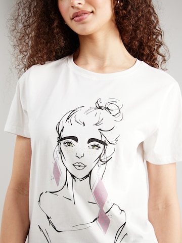 T-shirt 'VULKAN' VILA en blanc