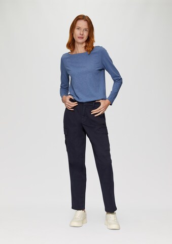 Regular Pantalon cargo s.Oliver en bleu