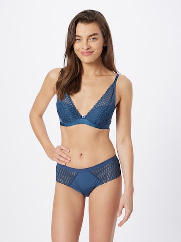 TRIUMPH Triangle Bra 'Aura' in Blue