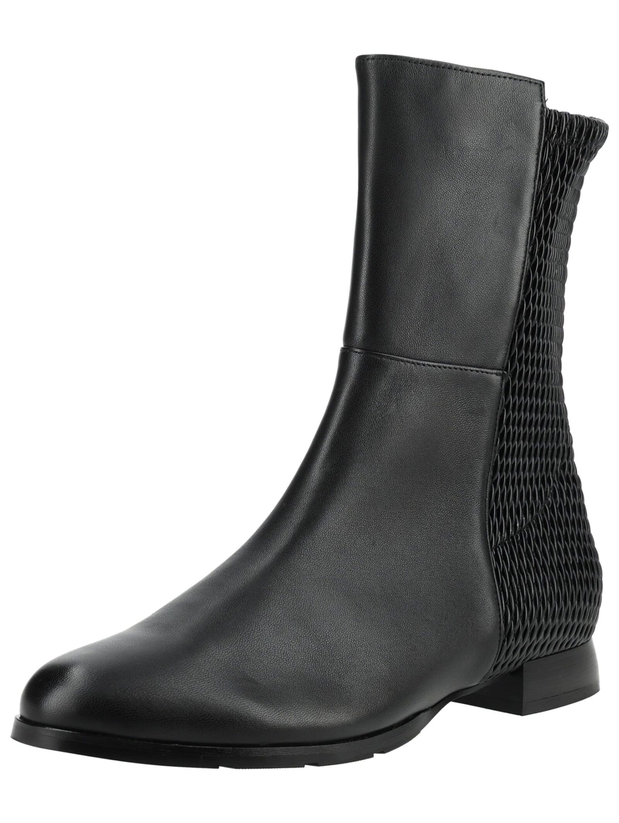 HASSIA Ankle Boots in Black: front