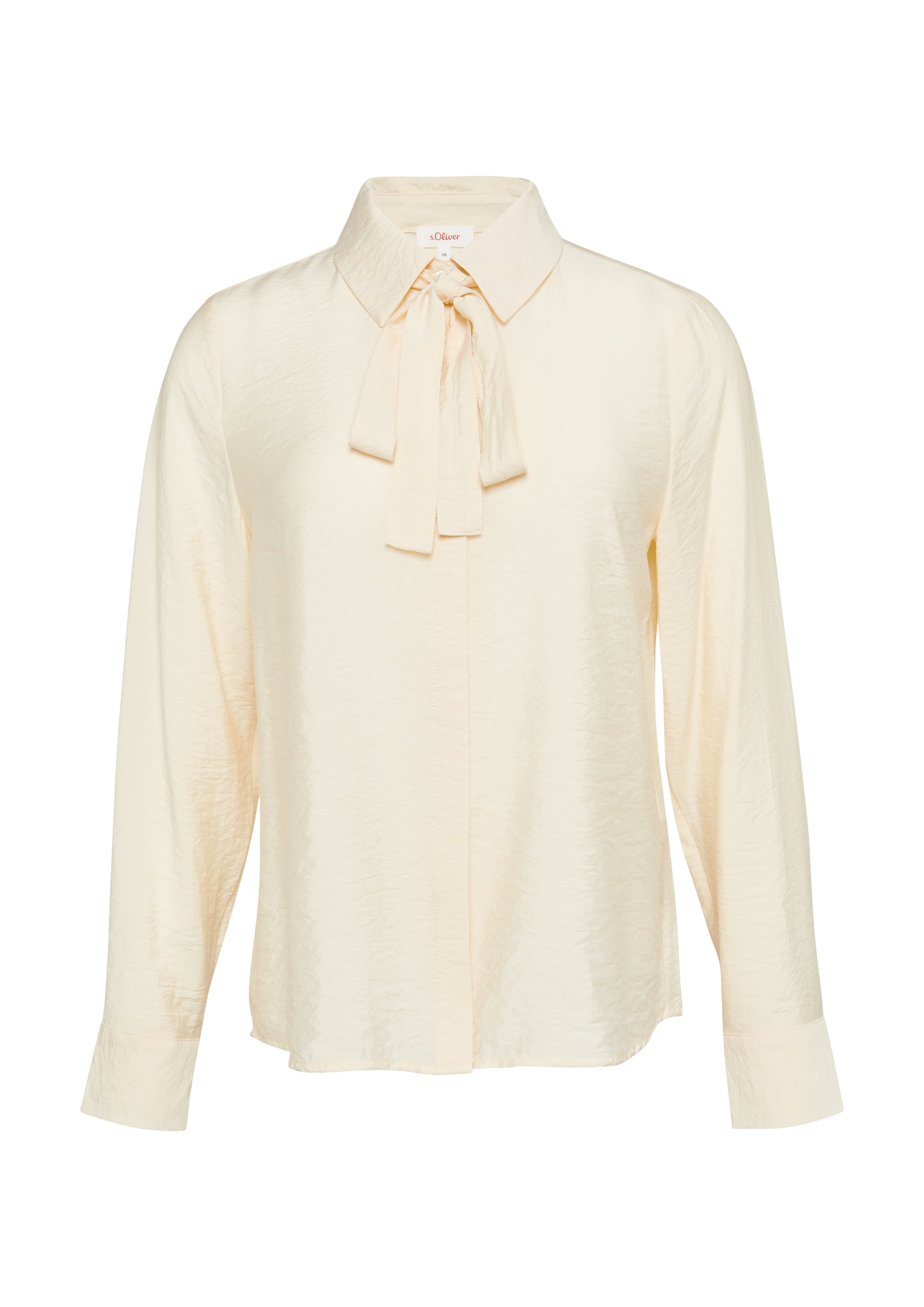 s.Oliver Blouse in Beige: voorkant