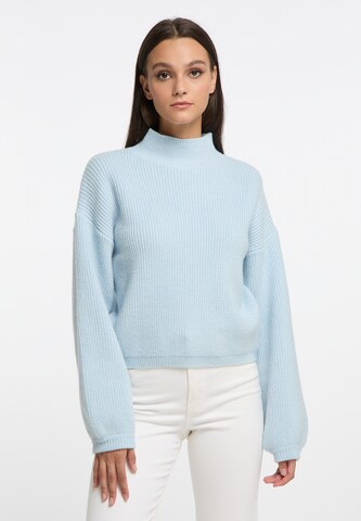 Pull-over RISA en bleu : devant