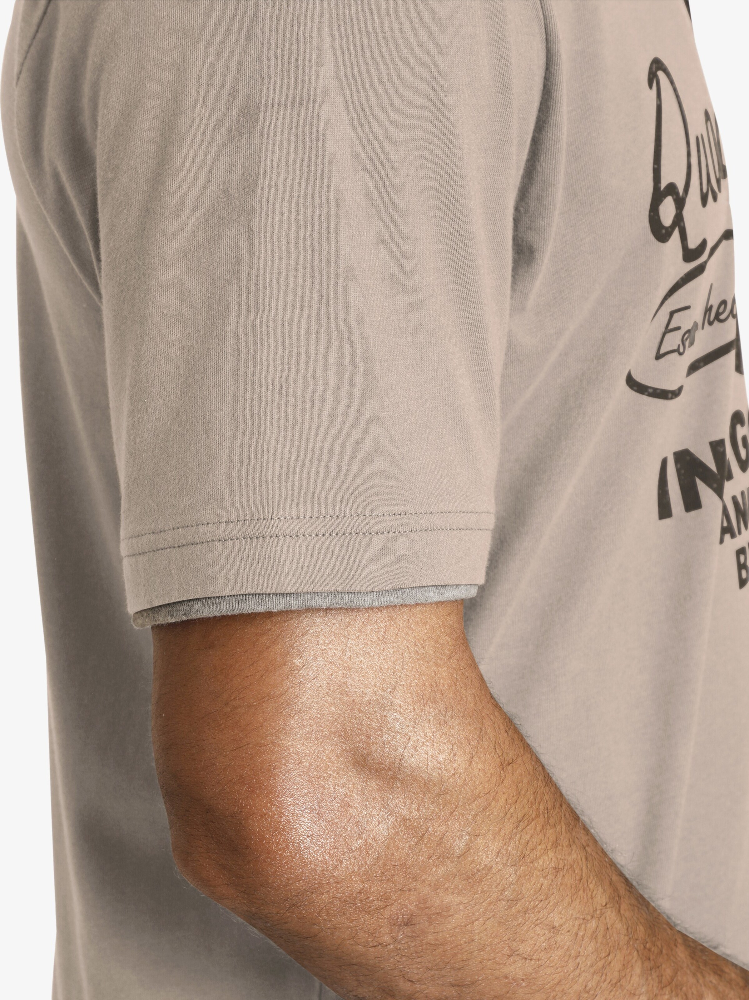 Jan Vanderstorm Shirt 'Nante' in Beige