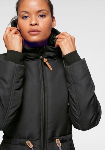 KangaROOS Parka in Schwarz