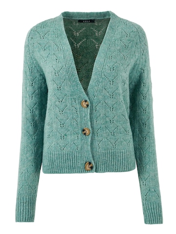 Cardigan LELA en vert : devant