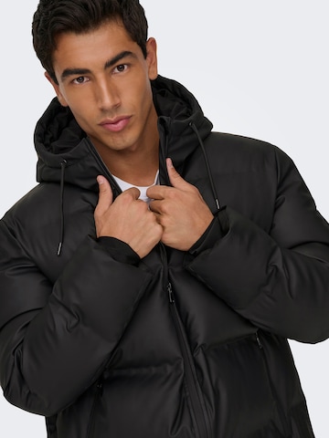 Only & Sons Зимняя куртка 'ONSROYCE' в Черный