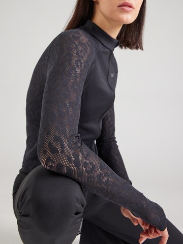 Reebok Sportief sweatvest in Zwart