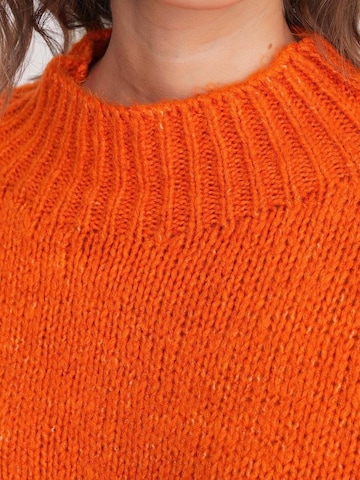 MixRay Sweter 'Pullover' w kolorze pomarańczowy