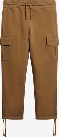 Pantalon cargo Superdry en beige : devant