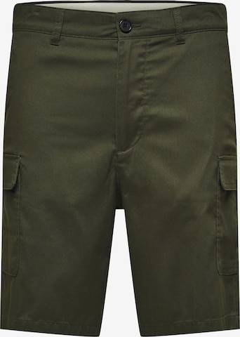 SELECTED HOMME - Pantalón cargo 'LIAM' en verde: frente