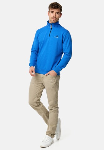 Sweat-shirt 'Corey' INDICODE JEANS en bleu