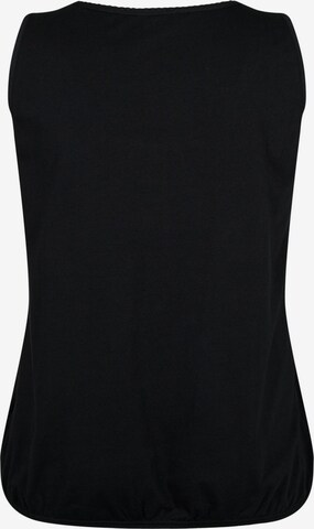 Zizzi Top 'Polly' in Black