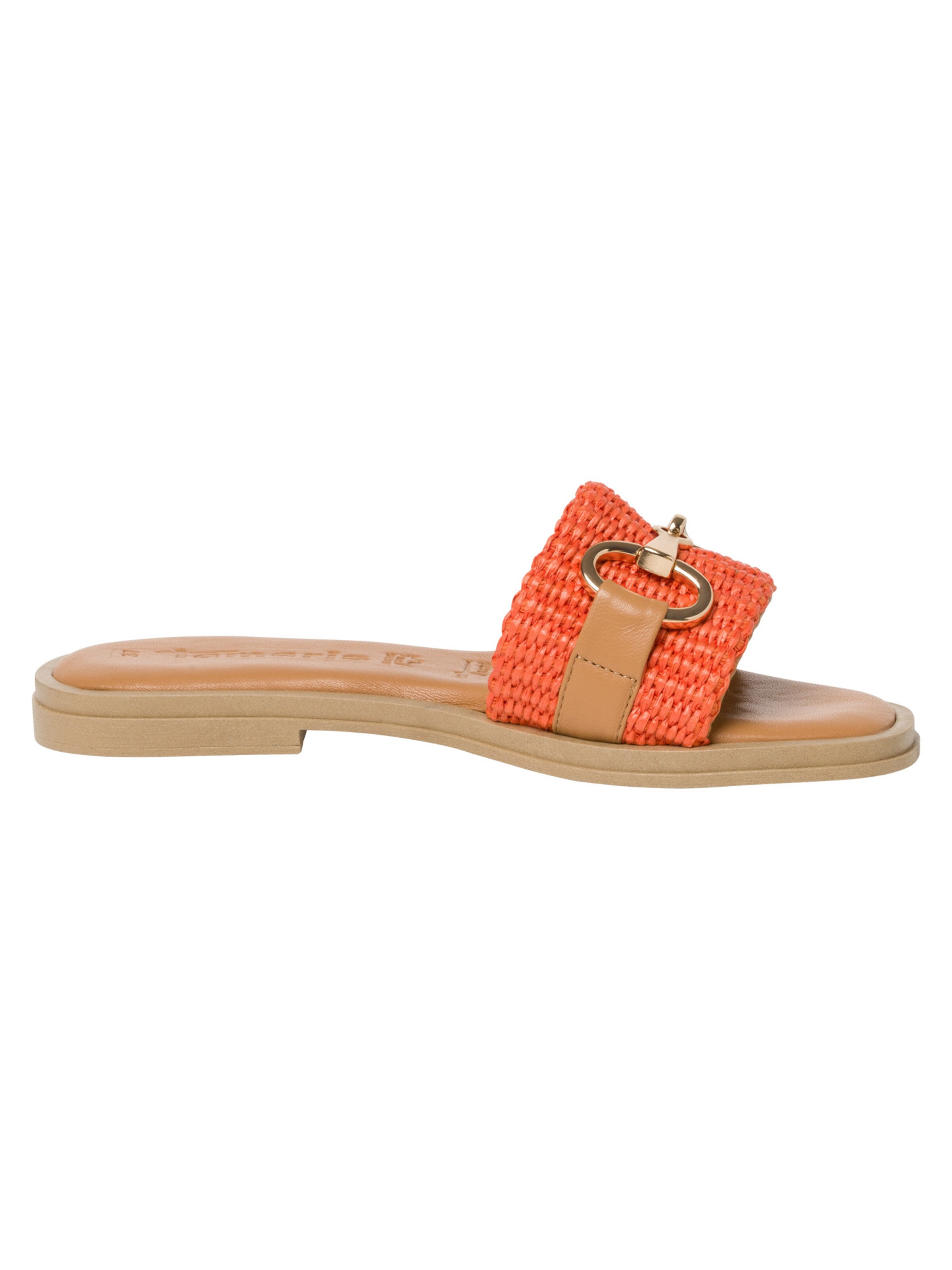 Tamaris Mules in Orange