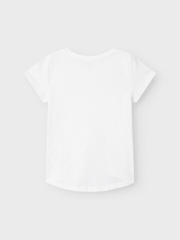 NAME IT T-Shirt 'Violine' in Weiß