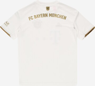T-Shirt fonctionnel 'Fc Bayern 22/23' ADIDAS PERFORMANCE en blanc