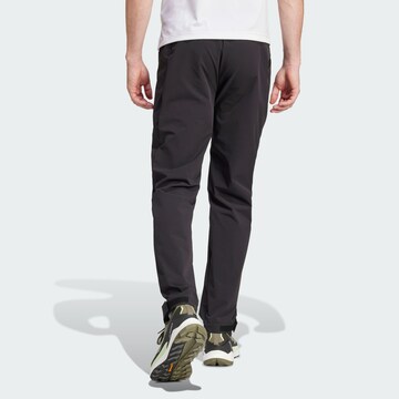 ADIDAS TERREX Slimfit Outdoorhose 'Xperior' in Schwarz