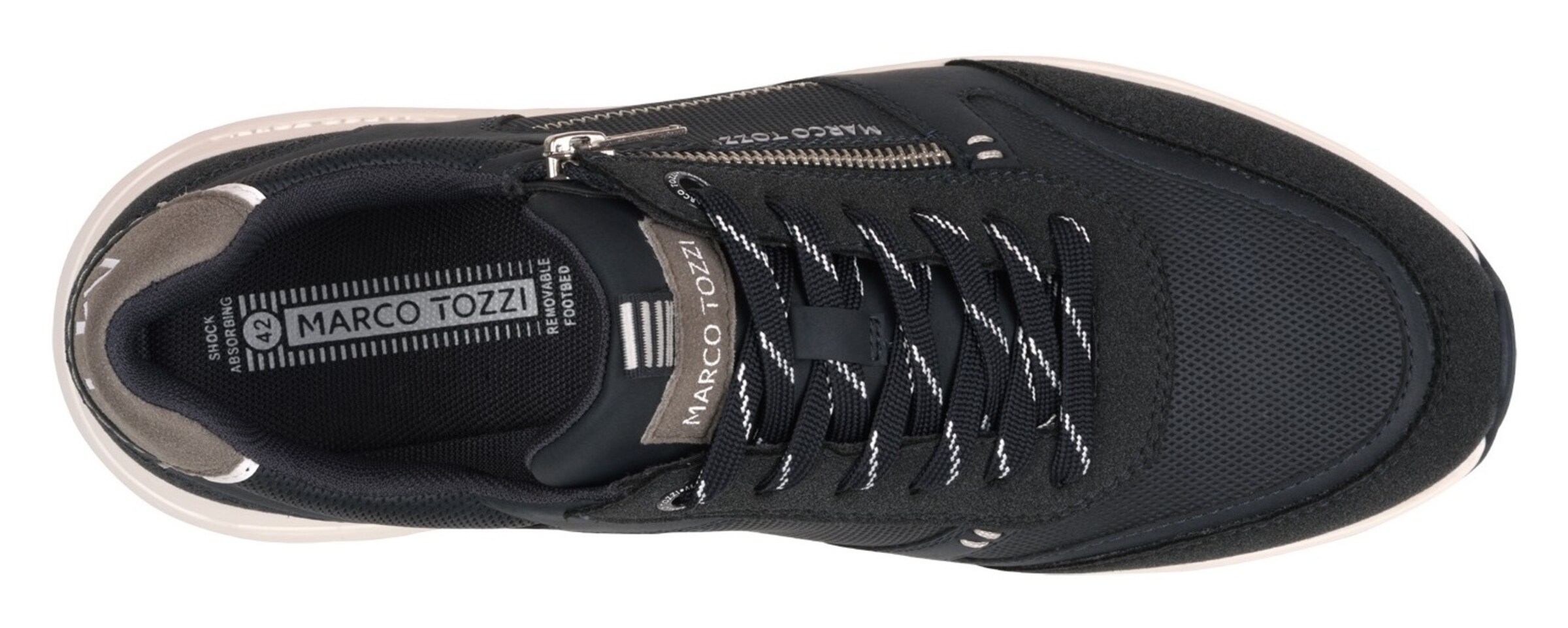 MARCO TOZZI Sneaker in Blau