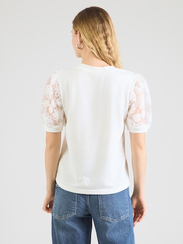 Bluză de molton 'JDYFAIRVIEW' de la JDY pe alb