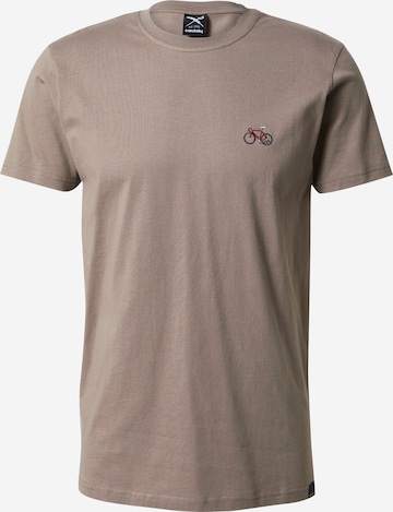 Iriedaily Shirt 'Peaceride' in Grey: front