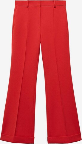 MANGO Pleated Pants 'Bela' in Red: front