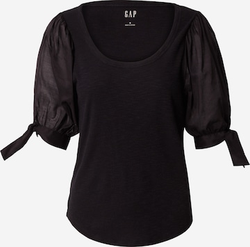 GAP Shirt 'CANYON' in Zwart: voorkant