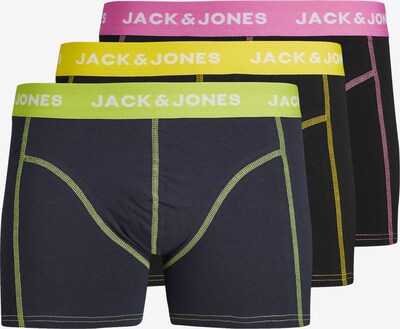 JACK & JONES Boxershorts in navy / hellgrün / schwarz / weiß, Produktansicht