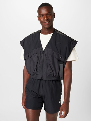 ADIDAS SPORTSWEAR Sports Vest 'City Escape Premium' in Black: front