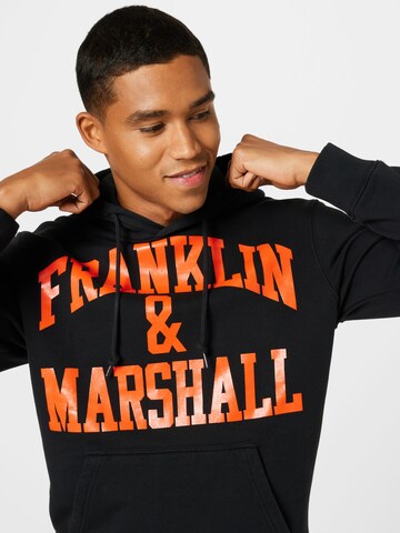 FRANKLIN & MARSHALL Sweatshirt in Schwarz