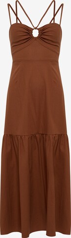 St MRLO Dress 'MARLEY' in Brown: front