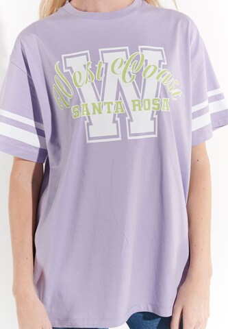 Course T-Shirt in Lila