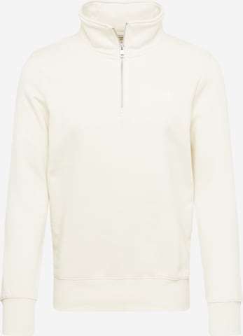 TOM TAILOR DENIM Sweatshirt in Beige: front