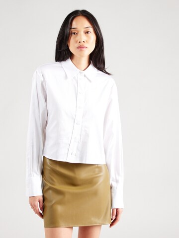 Camicia da donna di Calvin Klein in bianco: frontale
