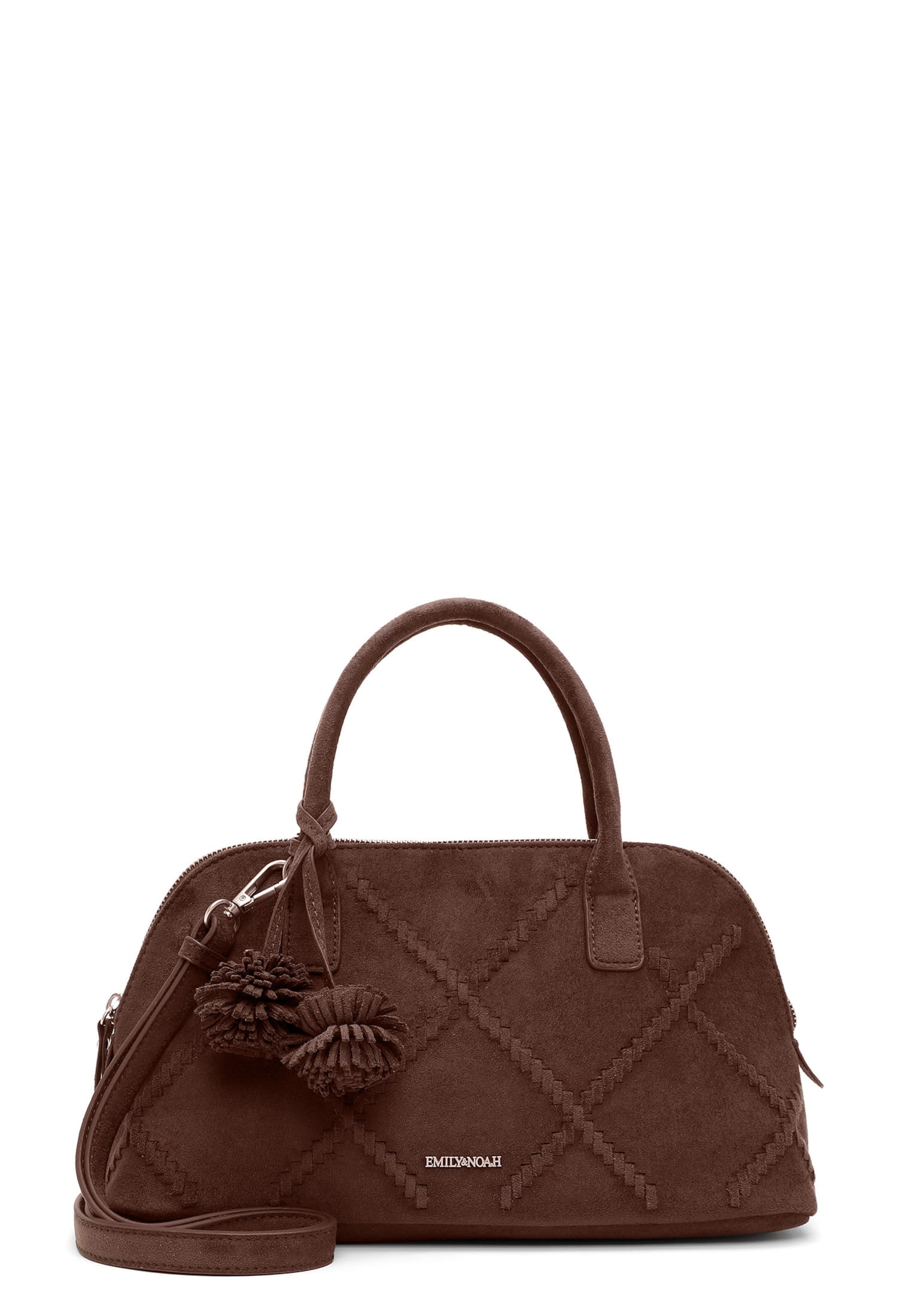 Emily & Noah Shopper in Brown: front