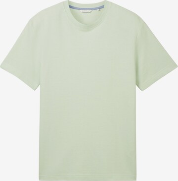 T-Shirt TOM TAILOR en vert : devant