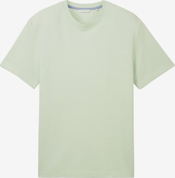 T-Shirt TOM TAILOR en vert : devant