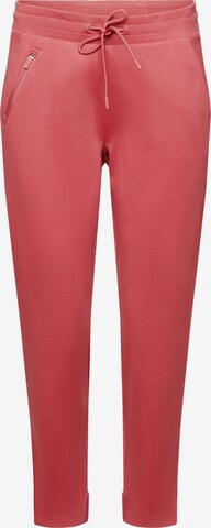 Effilé Pantalon ESPRIT en rose : devant