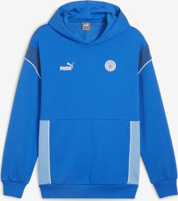 PUMA Athletic Sweatshirt 'Manchester City FtblArchive' in Blue: front