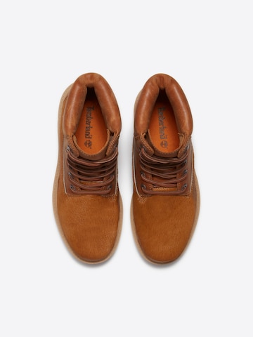 TIMBERLAND Šnurovacie členkové čižmy - Hnedá