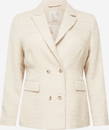 Guido Maria Kretschmer Curvy - Blazer en beige: frente