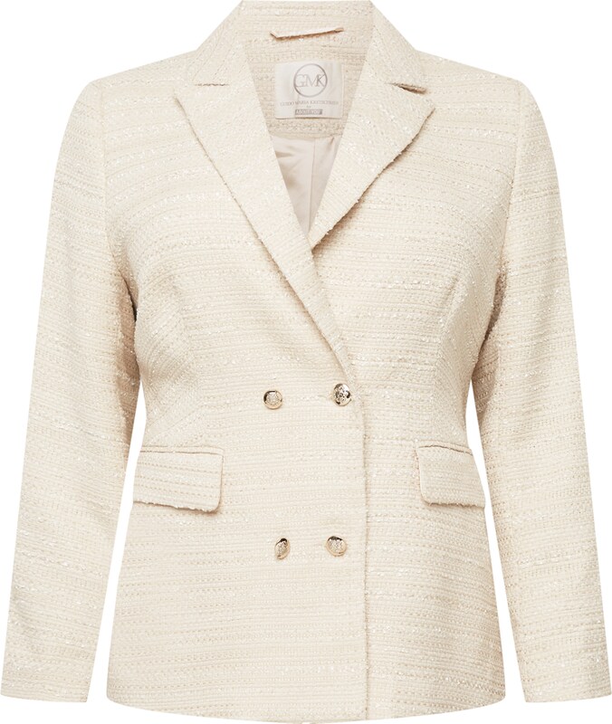 Guido Maria Kretschmer Curvy Collection Blazer 'Malou' inspired by Cita in Creme Guido Maria Kretschmer Curvy Collection Blazer 'Malou' inspired by Cita in Creme