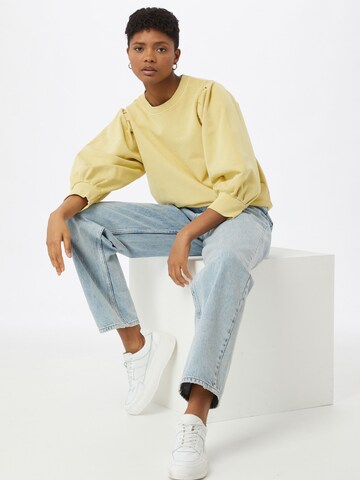 KAREN BY SIMONSEN Sweatshirt 'Hawk' in Yellow