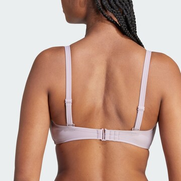 ADIDAS PERFORMANCE Bustier Sportbikinitop 'Iconisea' in Lila