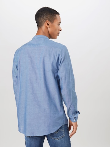 MELAWEAR Button Up Shirt 'AMIT' in Blue