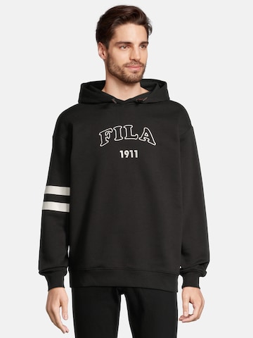 FILA - Sweatshirt 'TABRIZ' em preto: frente