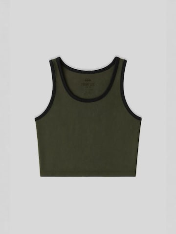 Tommy Life Top in Groen: voorkant