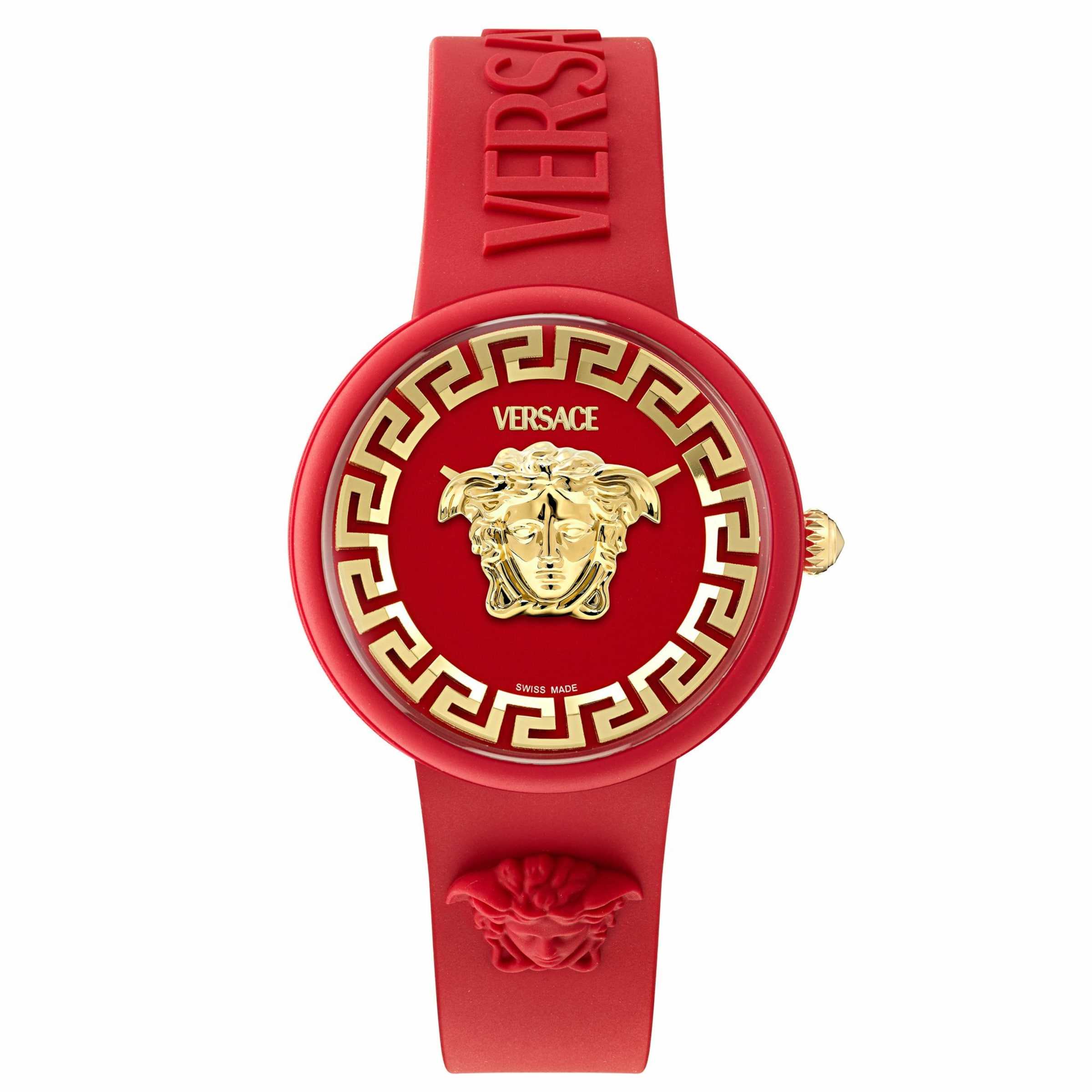 VERSACE Analoog horloge 'Medusa Pop' in de kleur Goud / Rood, Productweergave
