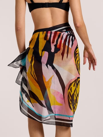 Serviette de plage 'Fiesta Pop' SUNMARIN en noir