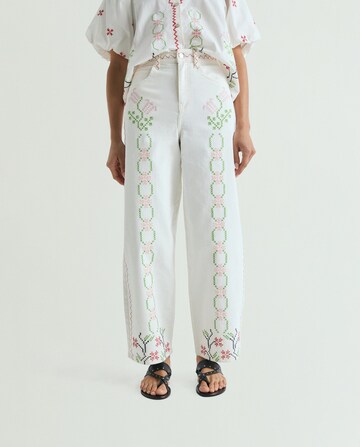 Scalpers Regular Jeans ' ' in White